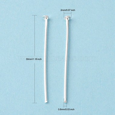 Iron Flat Head Pins(X-HPS3.0cm)-5