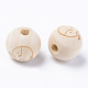 Unfinished Natural Wood European Beads(WOOD-S057-003A)-2