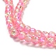 Spray Painted Crackle Glass Beads Strands(CCG-Q002-4mm-03)-3