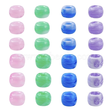8 style de perles européennes acryliques(MACR-YW0001-59A)-2