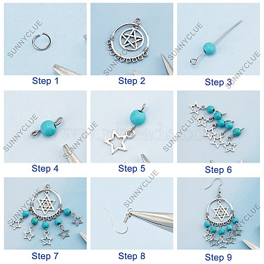 DIY Chandelier Earring Making Kit(DIY-SC0020-32)-4