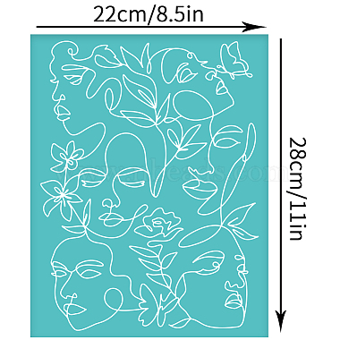 Self-Adhesive Silk Screen Printing Stencil(DIY-WH0338-182)-2