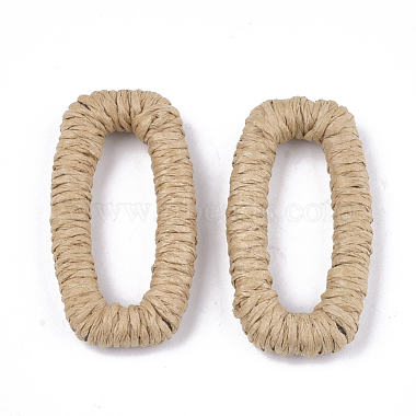 Handmade Woven Linking Rings(WOVE-T006-119B)-2