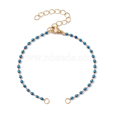 Blue Brass Bracelets