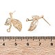Brass Stud Earring Findings(KK-CBA3EDE-02G)-3