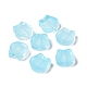 Perles de verre peintes par pulvérisation transparent(GLAA-I050-13I)-1