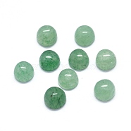 Natural Green Onyx Agate Cabochons, Half Round/Dome, 4x1.5~2.5mm(G-O175-23-20)
