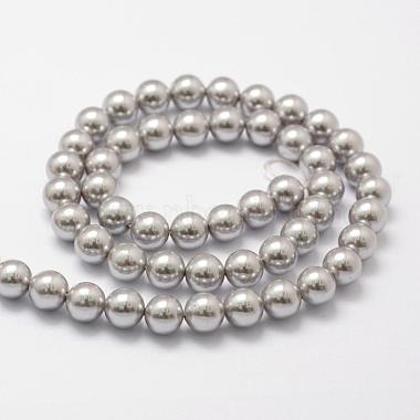 Shell Pearl Beads Strands(BSHE-L026-05-8mm)-3
