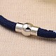 Nylon Cloth Cord Bracelets(BJEW-L521-M)-4