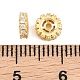 Brass Micro Pave Clear Cubic Zirconia Beads(CU-CBAF71E-02G)-3