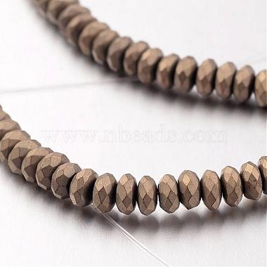 Electroplate Non-magnetic Synthetic Hematite Bead Strands(G-F300-48B)-3
