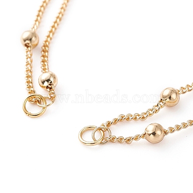 Multi-strand Brass Curb Chain Bracelet Makings(X-AJEW-JB00981)-2