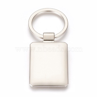 Zinc Alloy Cabochon Settings Keychain(KEYC-E028-08P)-2