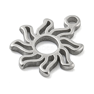 Non-Tarnish Laser Cut 304 Stainless Steel Charms(STAS-G323-01P)-2