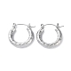 304 Stainless Steel Hoop Earrings(STAS-Z052-11P)-1