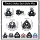 24PCS 6Style Halloween Printed Acrylic Pendants(OACR-SC0001-23)-2