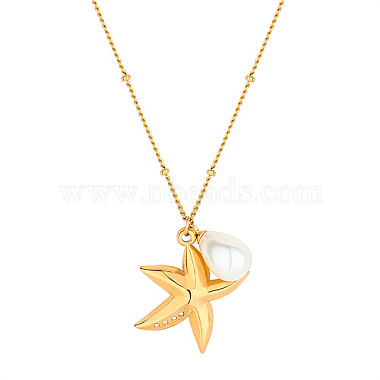 Starfish Stainless Steel Necklaces