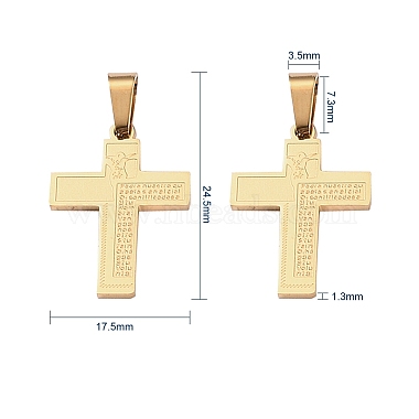 304 colgantes del acero inoxidable(STAS-CJ0001-129)-2