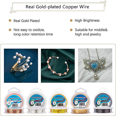 Round Craft Copper Wire(CWIR-BC0001-0.3mm-KCG)-3