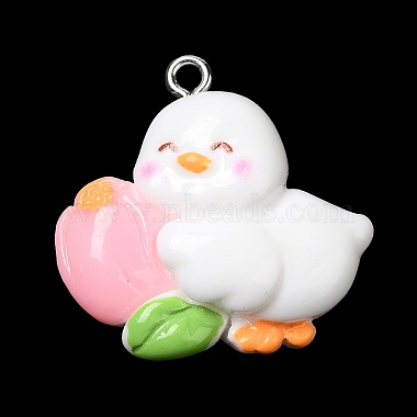 adorables pendentifs en résine opaque(RESI-L038-07P-02)-2