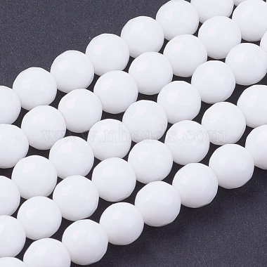 Chapelets de perles de jade naturel(X-G-R166-8mm-22)-1