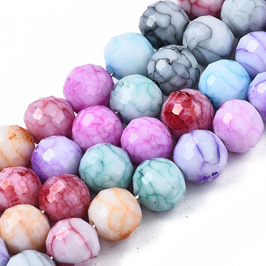Colorful Round Glass Beads