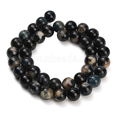Natural Blue Tourmaline Beads Strands(GG-NH0002-A01-10mm)-5
