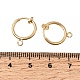 Ohrclip-Verschluss aus Messing(KK-CBA2395-04G)-3