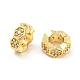 Brass Micro Pave Cubic Zirconia European Beads(KK-H452-02)-2