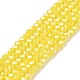 Electroplate Glass Beads Strands(EGLA-A044-P1mm-B04)-1