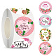 Round Dot Mother's Day Paper Self Adhesive Festive Stickers Rolls(PW-WG84495-01)-1