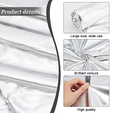 Polyester Spandex Stretch Fabric(DIY-WH0002-56C)-3