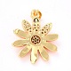 Real 18K Gold Plated Brass Micro Pave Cubic Zirconia Pendants(ZIRC-L100-087G-08)-4