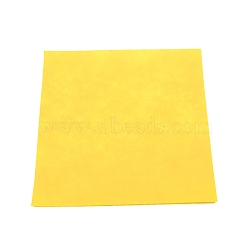 Square Felt Fabric, for Kids DIY Crafts Sewing Accessories, Gold, 20x30x0.05cm(DIY-WH0301-01E)