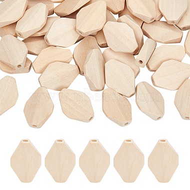 50 St&uuml;ck Holzperlen(WOOD-OC0004-17)-1