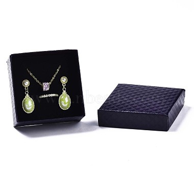 Square Cardboard Jewelry Boxes(CBOX-N012-34A)-2