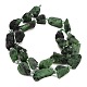 Raw Rough Natural Ruby in Zoisite Beads Strands(GG-CBA0B77-A14-01)-5