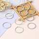 304 Stainless Steel Keychain Clasp Findings(STAS-YW0001-80)-5