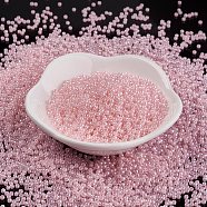 TOHO Round Seed Beads, Japanese Seed Beads, (145) Ceylon Innocent Pink, 11/0, 2.2mm, Hole: 0.8mm, about 50000pcs/pound(SEED-TR11-0145)
