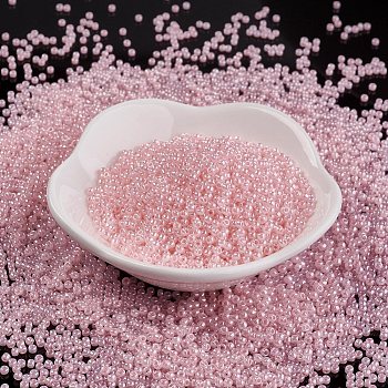 TOHO Round Seed Beads, Japanese Seed Beads, (145) Ceylon Innocent Pink, 11/0, 2.2mm, Hole: 0.8mm, about 50000pcs/pound