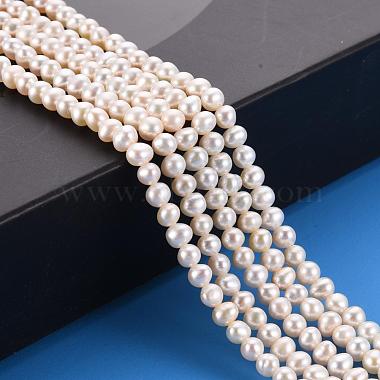Natural Cultured Freshwater Pearl Beads Strands(PEAR-R063-07A)-5