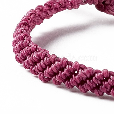 Waxed Polyester Braided Cord Bracelet(BJEW-B065-02)-3
