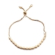 Cubic Zirconia Oval Tennis Bracelet for Men Women Gift(BJEW-F417-05-RS)-3