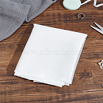 1Pc Satin Fabric Photo Backdrop, for Photography, Cosmetics or Jewelry Shooting, Party Decor or Wedding Background, White, 100x75x0.05cm(DIY-LP0005-47)