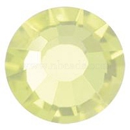 Preciosa&reg Crystal Hotfix Flatback Stones, Czech Crystal, Round(438 11 612 Chaton Rose VIVA 12 &reg), 80100 Jonquil, SS16(3.8~4mm)(Y-PRC-HSS16-80100)