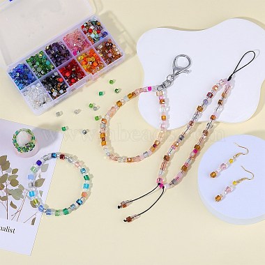 2 Bags Imitation Artificial Crystal Glass Beads(GLAA-SZ0001-95B-09)-4