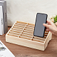 24-Grid Wooden Cell Phone Storage Box(AJEW-WH0258-969A)-3