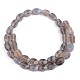 Natural Grey Agate Beads Strands(G-S359-125)-2