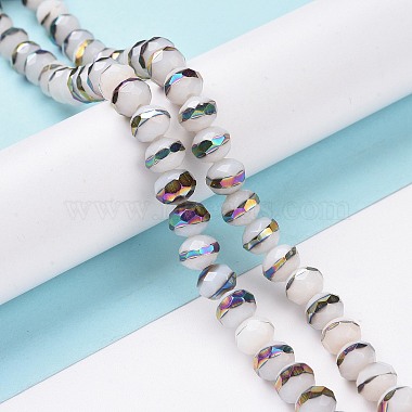 Handmade Porcelain Beads Strands(PORC-F007-01B)-3