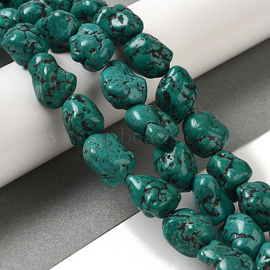 Natural Turquoise Beads Strands(G-B078-D31-04)-2